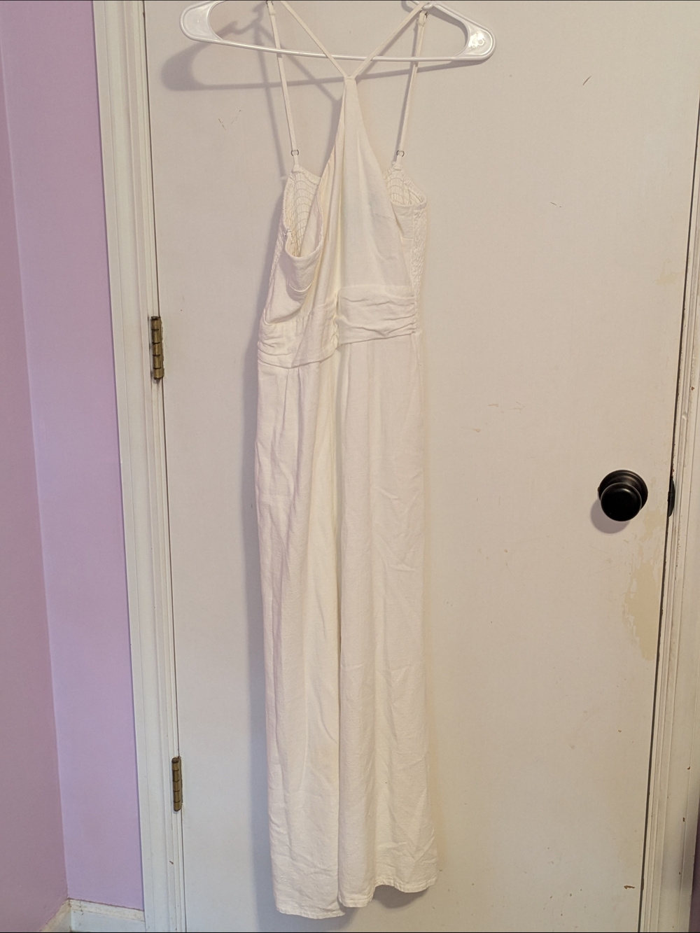 White Strappy Romper Women S